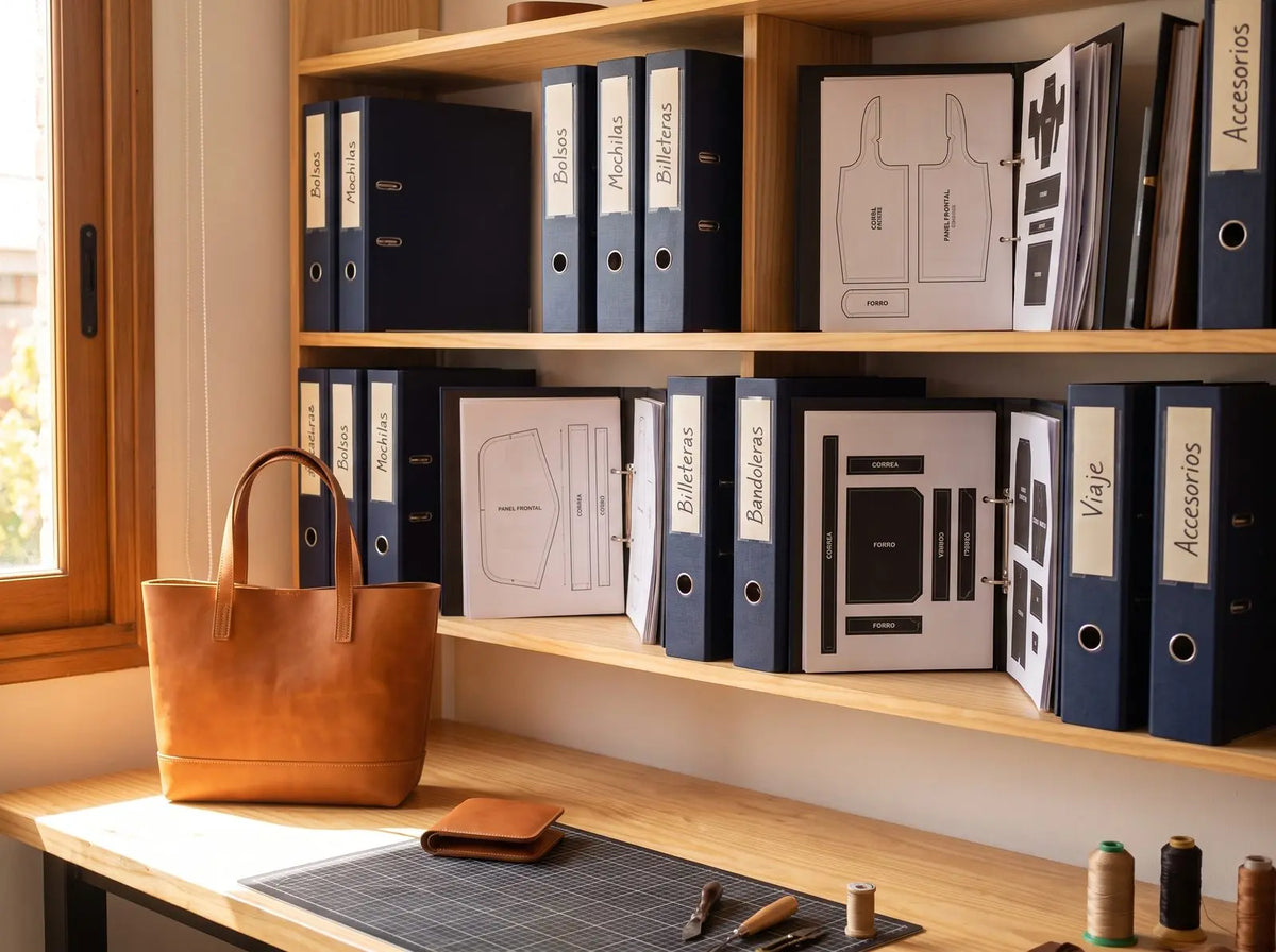 Colección profesional de patrones de marroquinería