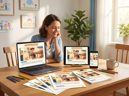 3 libros digitales ilustrados: Ley de Murphy para Chicos, Enciclopedia de los Por Qués y Liderazgo para Chicos. Más de 80 páginas a color, una idea por página, para leer hoy en el celular o imprimir.